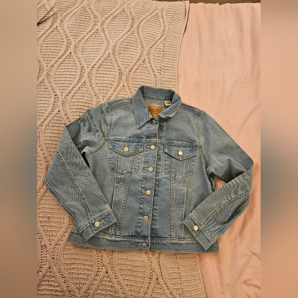 Levi Strauss Trucker  jacket Women’s Size M - Picture 1 of 5